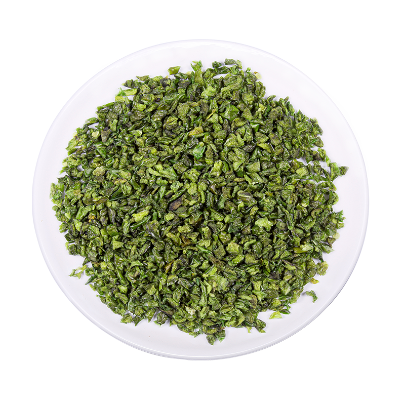 Uitgedroogde groene peper